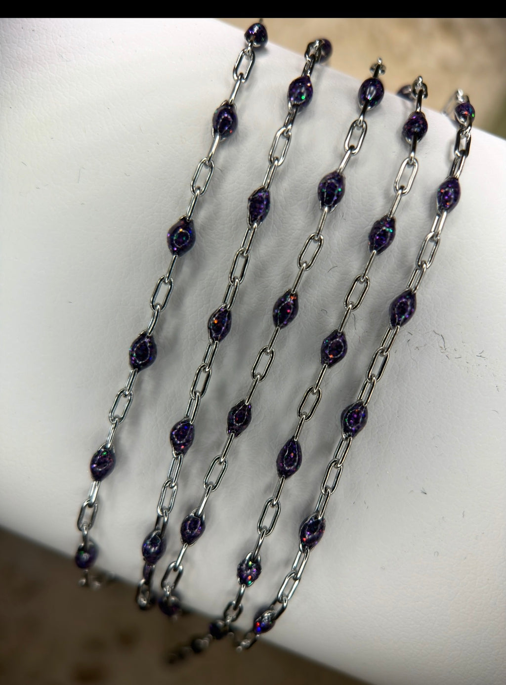 14K PVD/316 Stainless Steel Birthstone - June