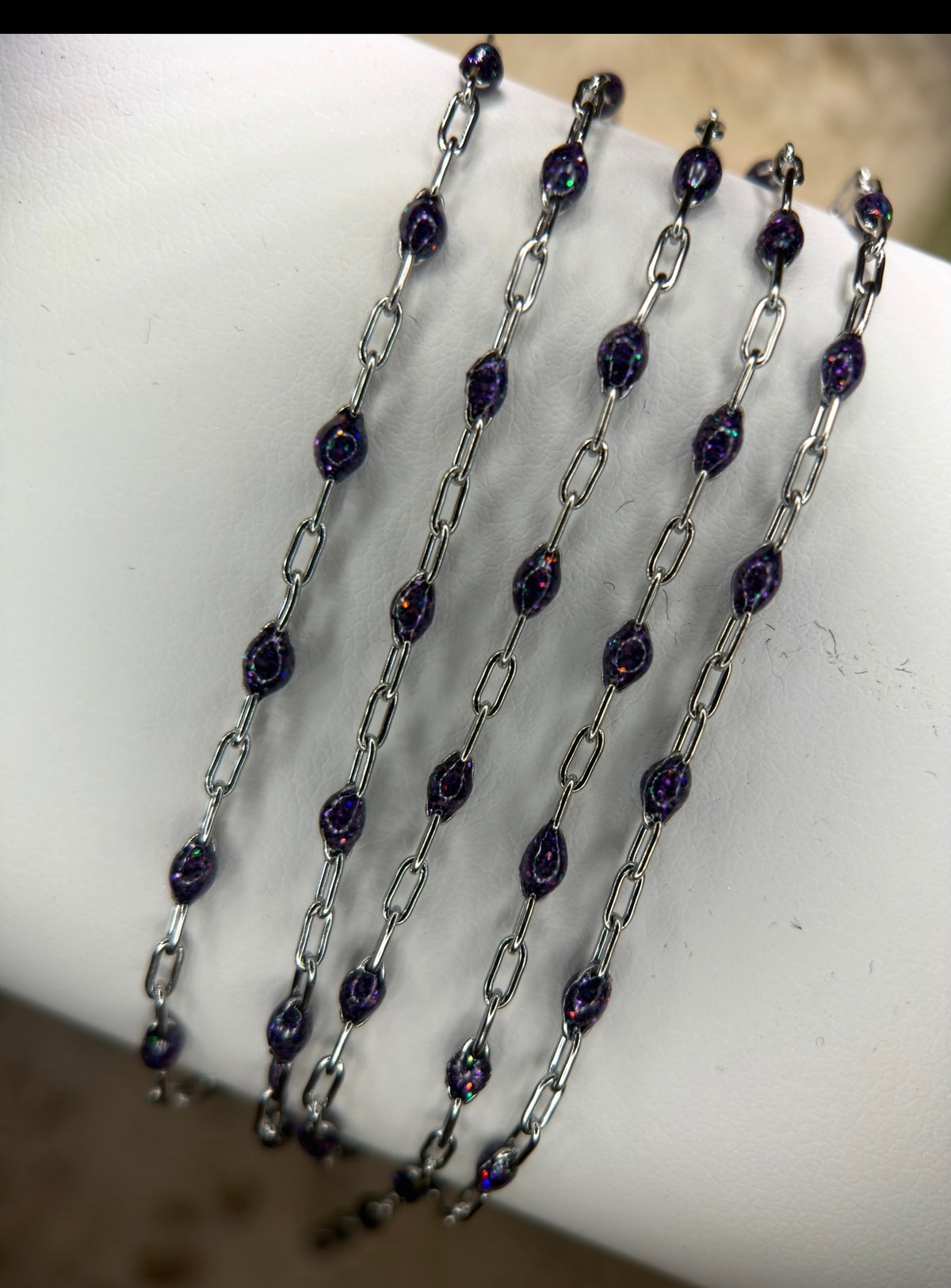 14K PVD/316 Stainless Steel Birthstone - June