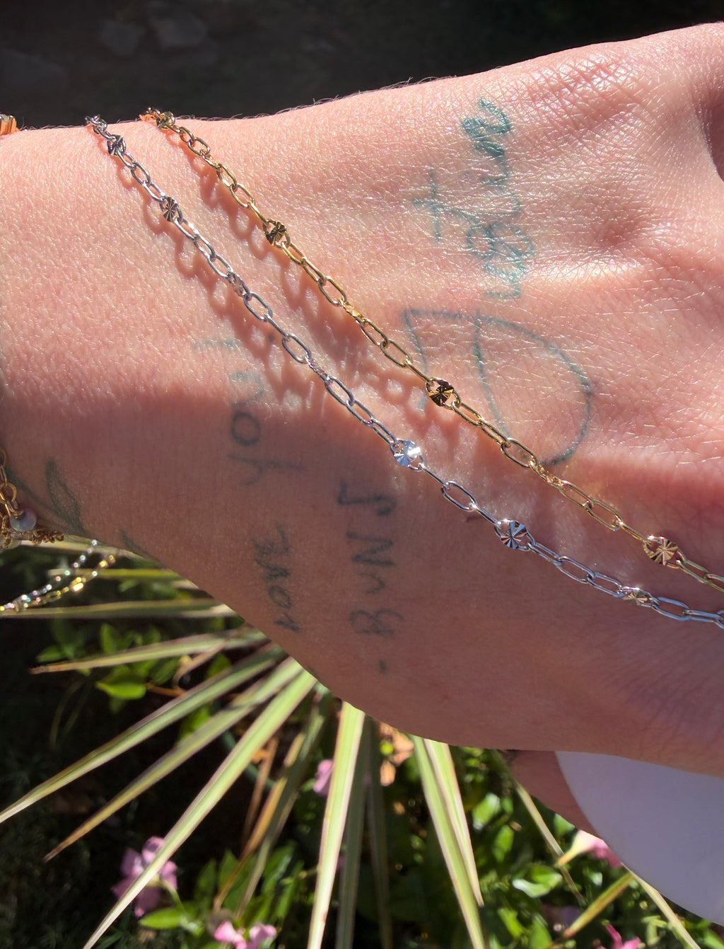 Sunburst Luxe Paperclip 1:3 — A Bigger Link | The Same Lilly Rose Glow