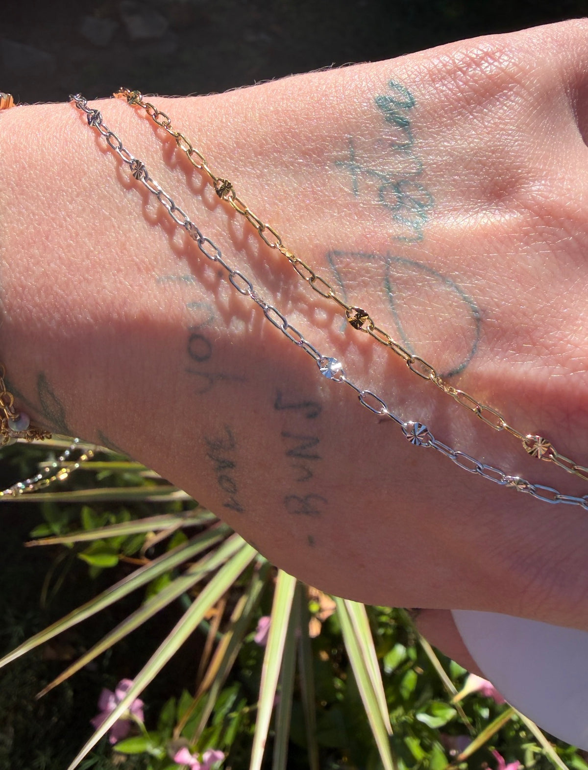 Sunburst Luxe Paperclip 1:3 — A Bigger Link | The Same Lilly Rose Glow