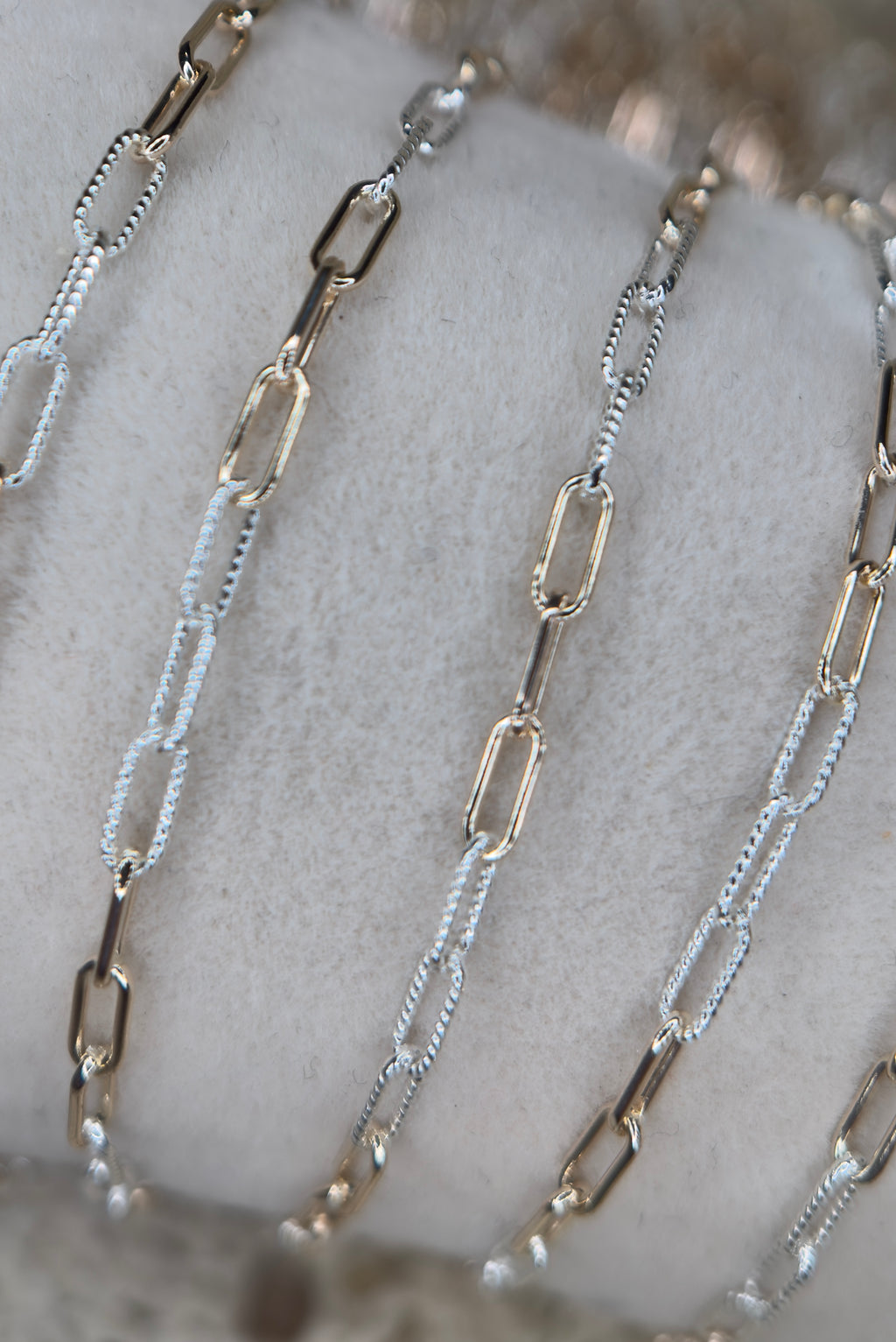 *SALE* Lilly Rose Paper Clip Chain | Gold Filled & Sterling Silver Mixed Metal