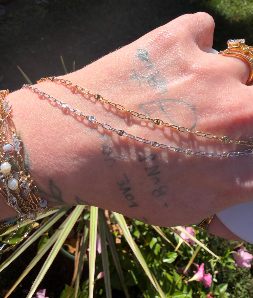 Sunburst Luxe Paperclip 1:3 — A Bigger Link | The Same Lilly Rose Glow