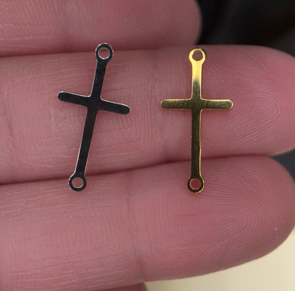 Cross connector charm