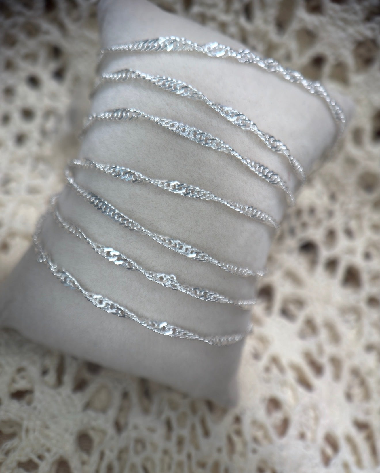 ✨ Twist & Shout | 2.4 mm Singapore Twist Chain ✨