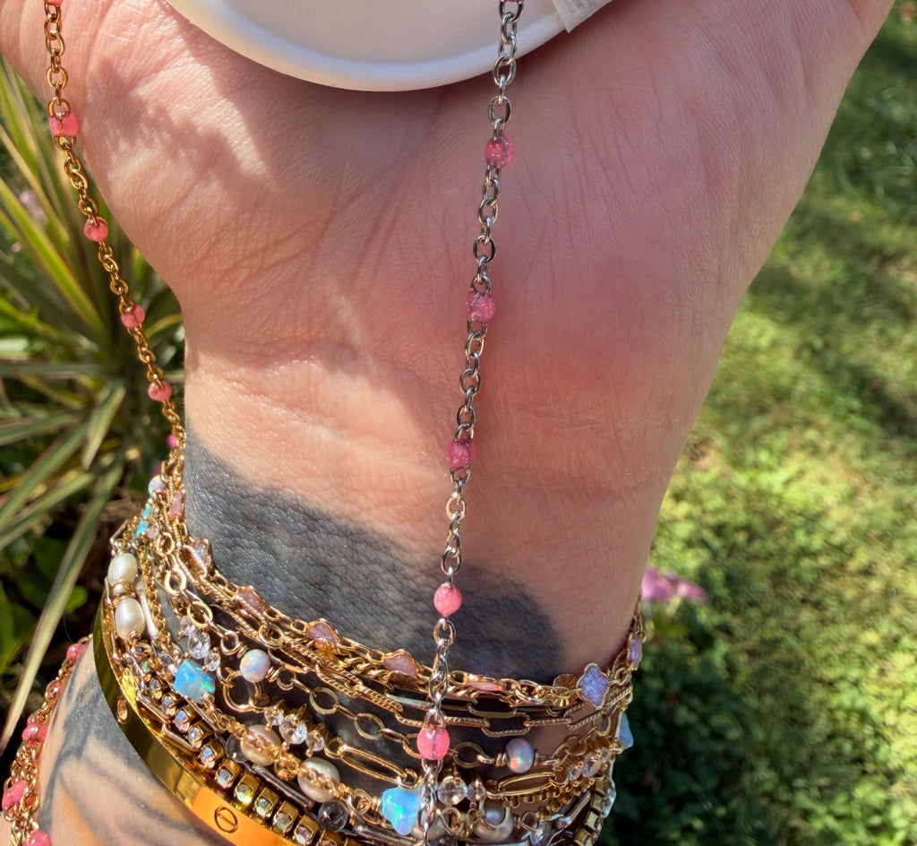 Pink Petal Glow Chain