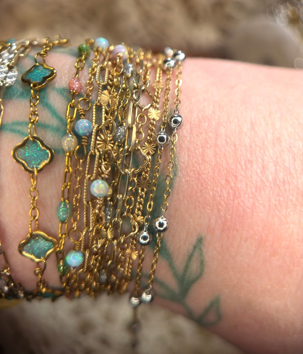 ✨ Classy Bae Two-Tone Satellite Chain