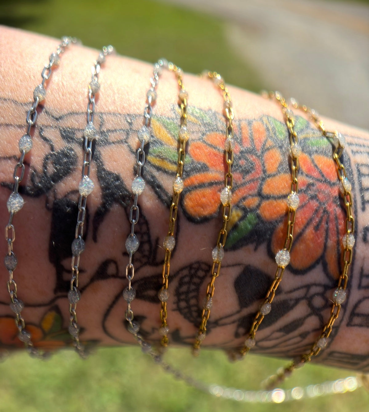 Frost — Sparkly  Sunburst Chain