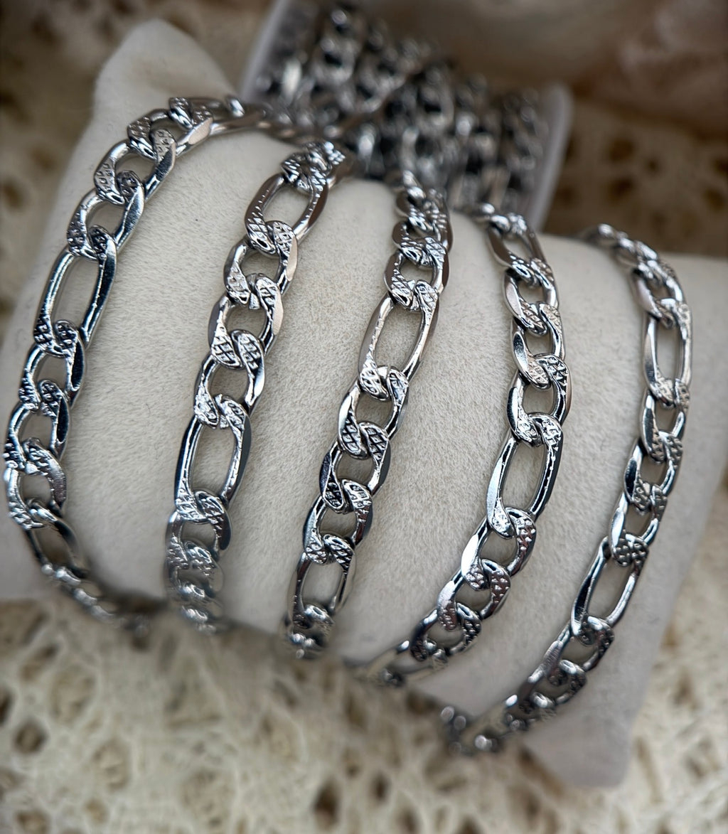 🤠 THE OUTLAW | Diamond-Cut Figaro ⛓️✨