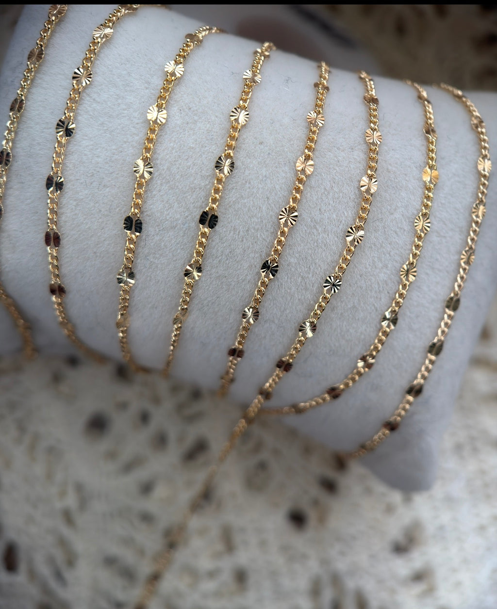 ☀️ Little Sunshine — 14K Gold Filled Sunburst Curb Chain