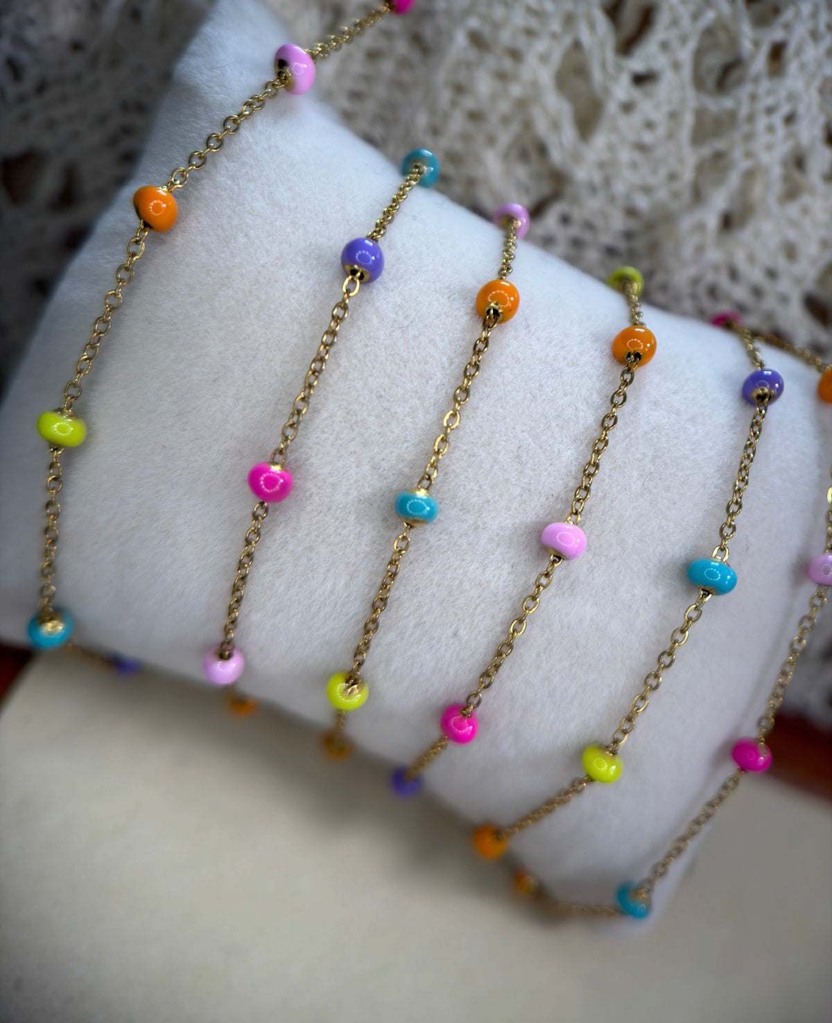 Neon Lights — Neon Enamel Satellite Chain