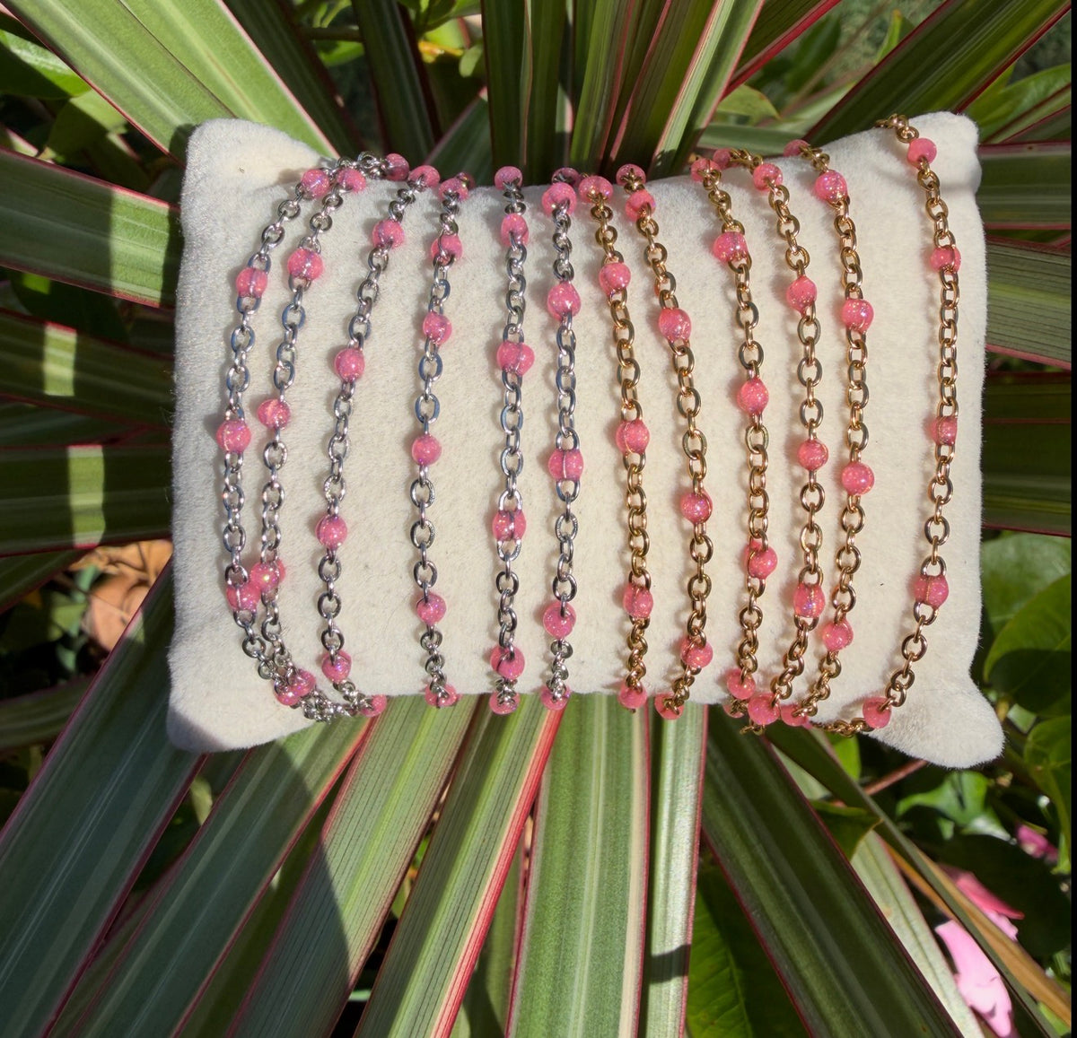 Pink Petal Glow Chain