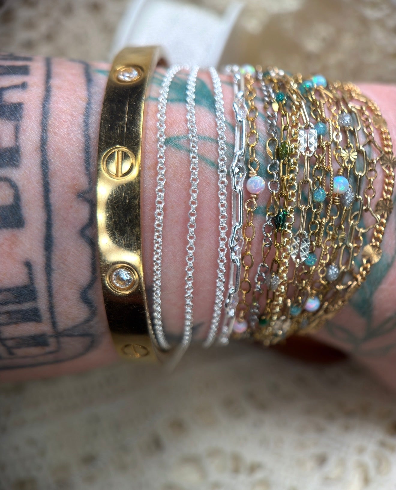 ✨ The Dolly Double Rolo — Sterling Silver ✨