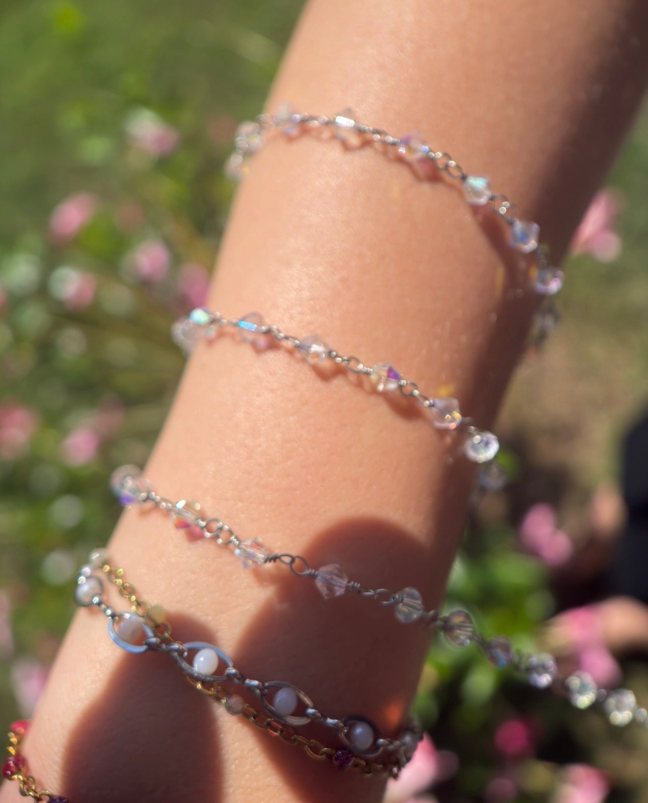 Oaklynn ✨ | Swarovski Wire Wrapped Crystal Chain