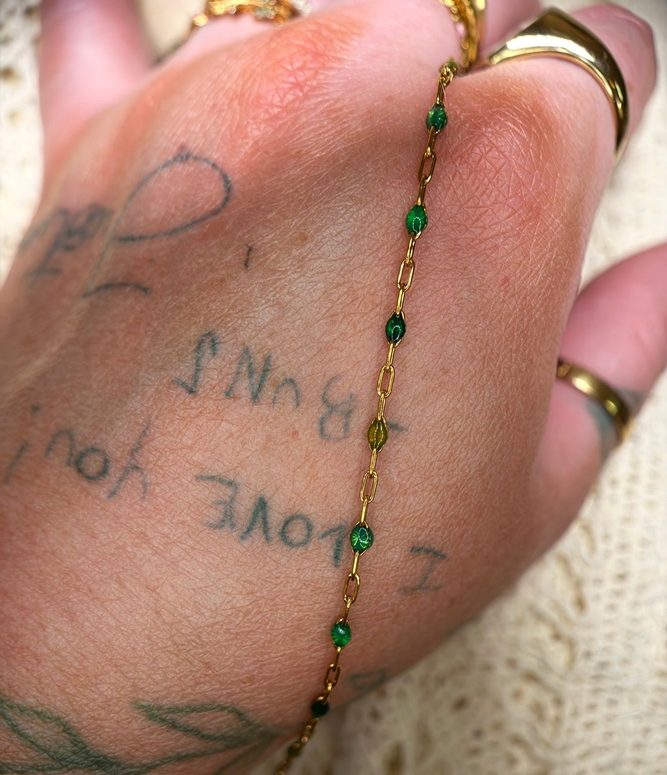 Green AF Sunburst Chain