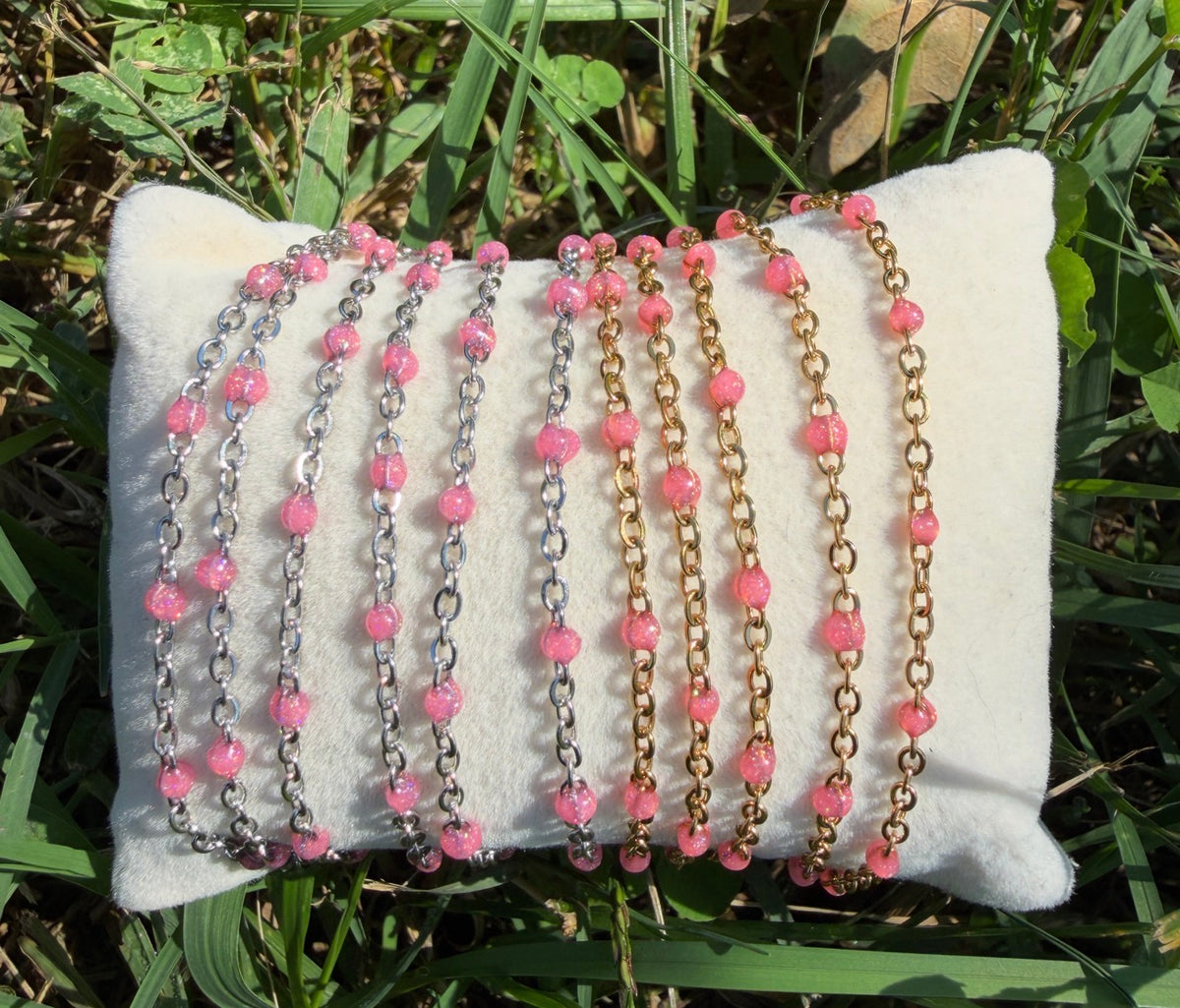 Pink Petal Glow Chain