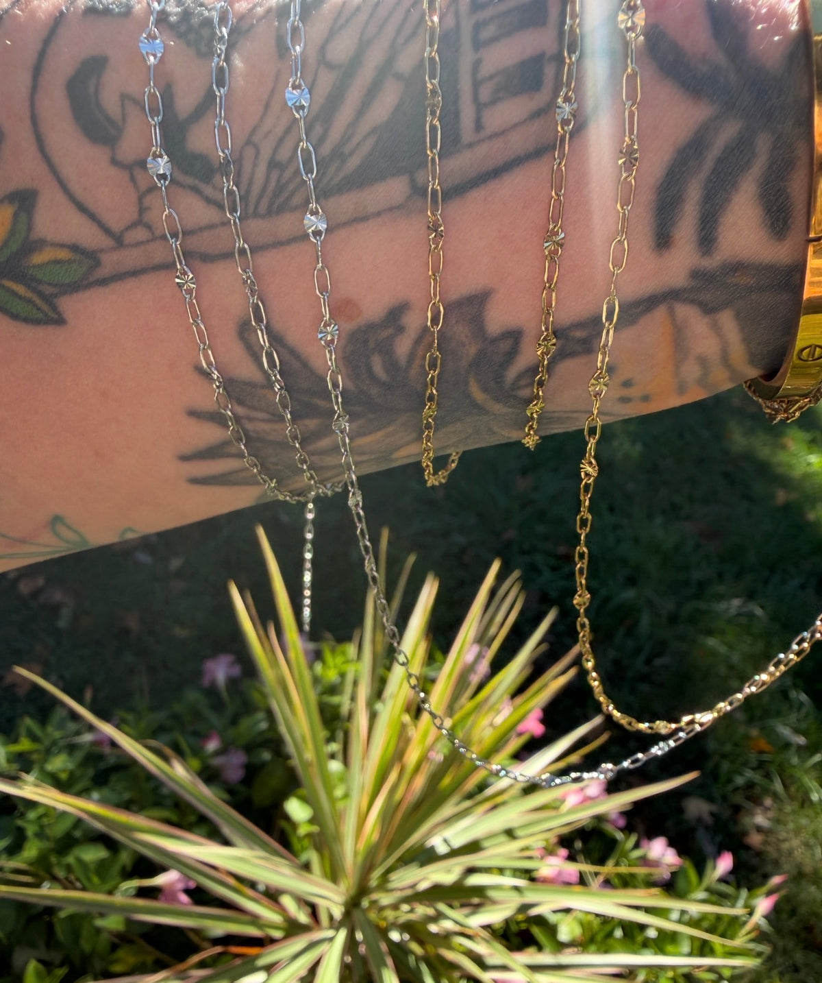 Sunburst Luxe Paperclip 1:3 — A Bigger Link | The Same Lilly Rose Glow