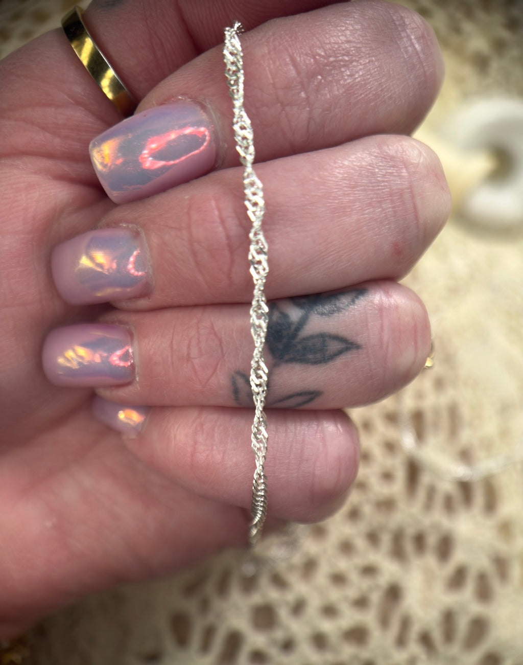 ✨ Twist & Shout | 2.4 mm Singapore Twist Chain ✨