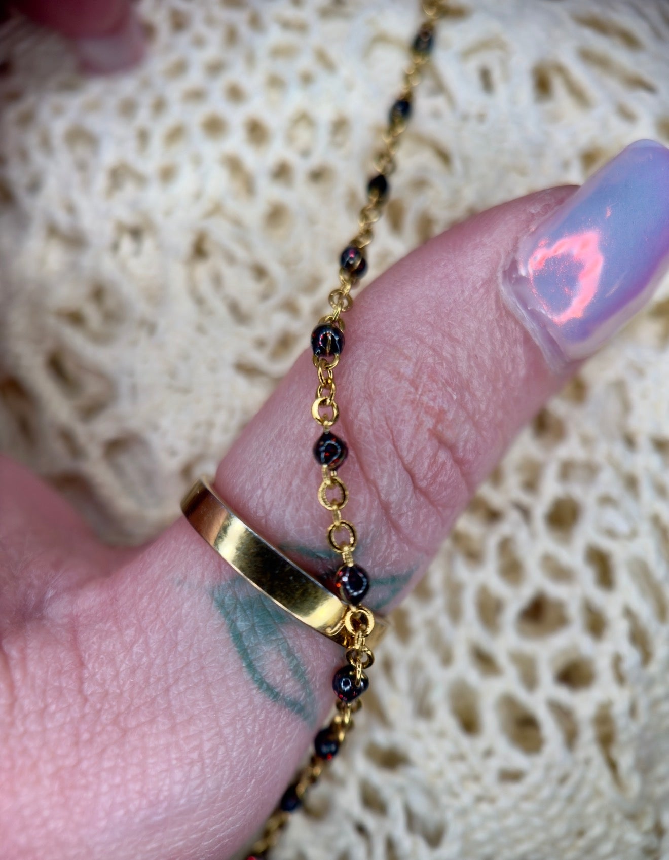 Midnight Ember ✨ Black Fire Opal