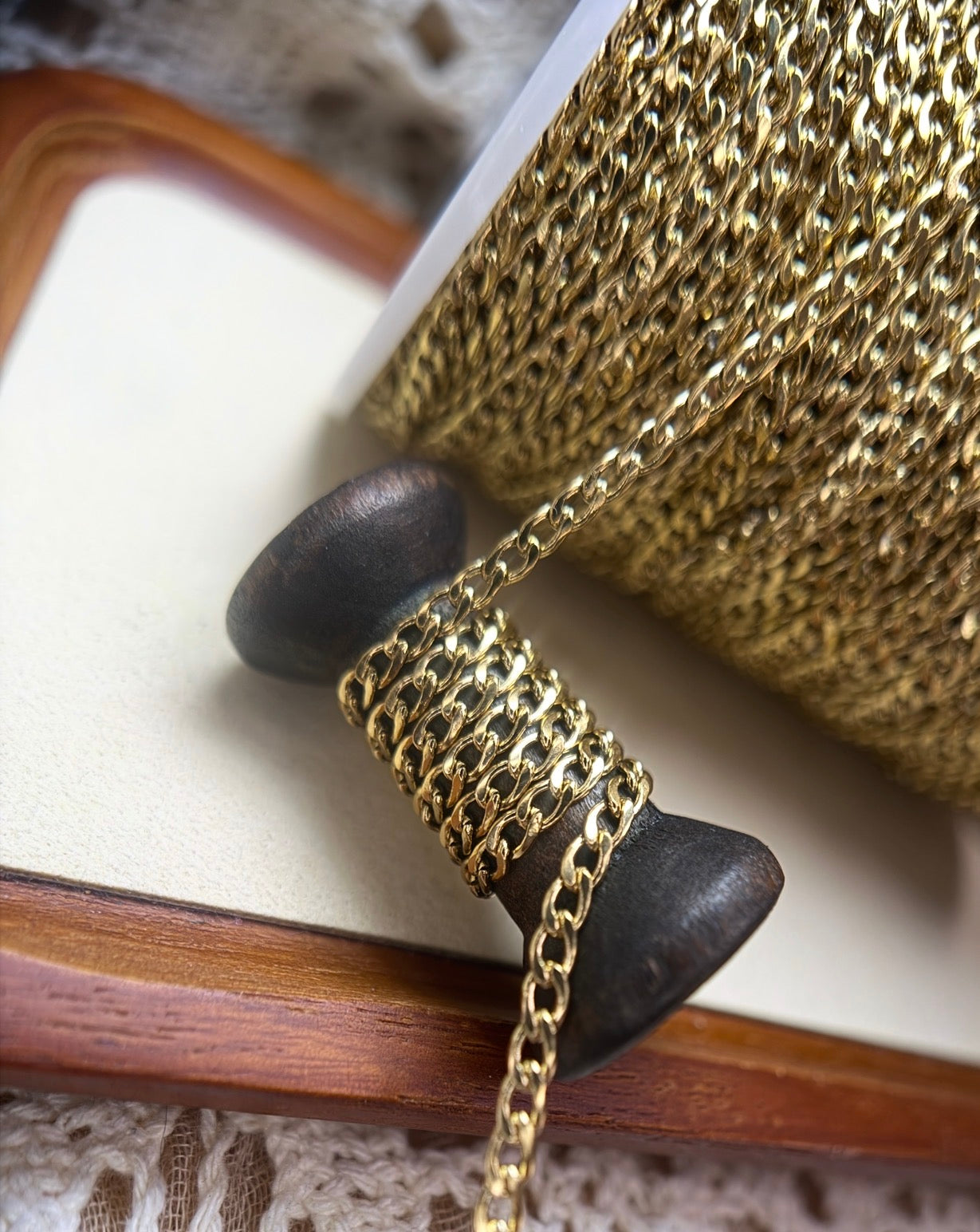The Basic Babe Cuban | 3mm 14K PVD Gold