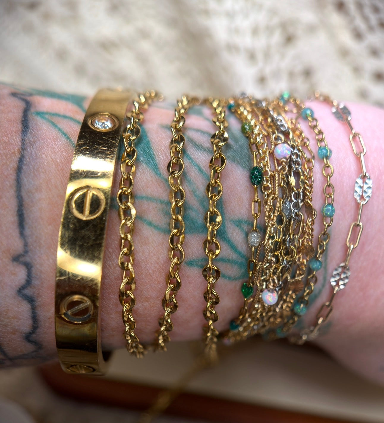 Stride | Open Link Dapped Chain

Available in 14K PVD Gold & 304 Stainless Steel