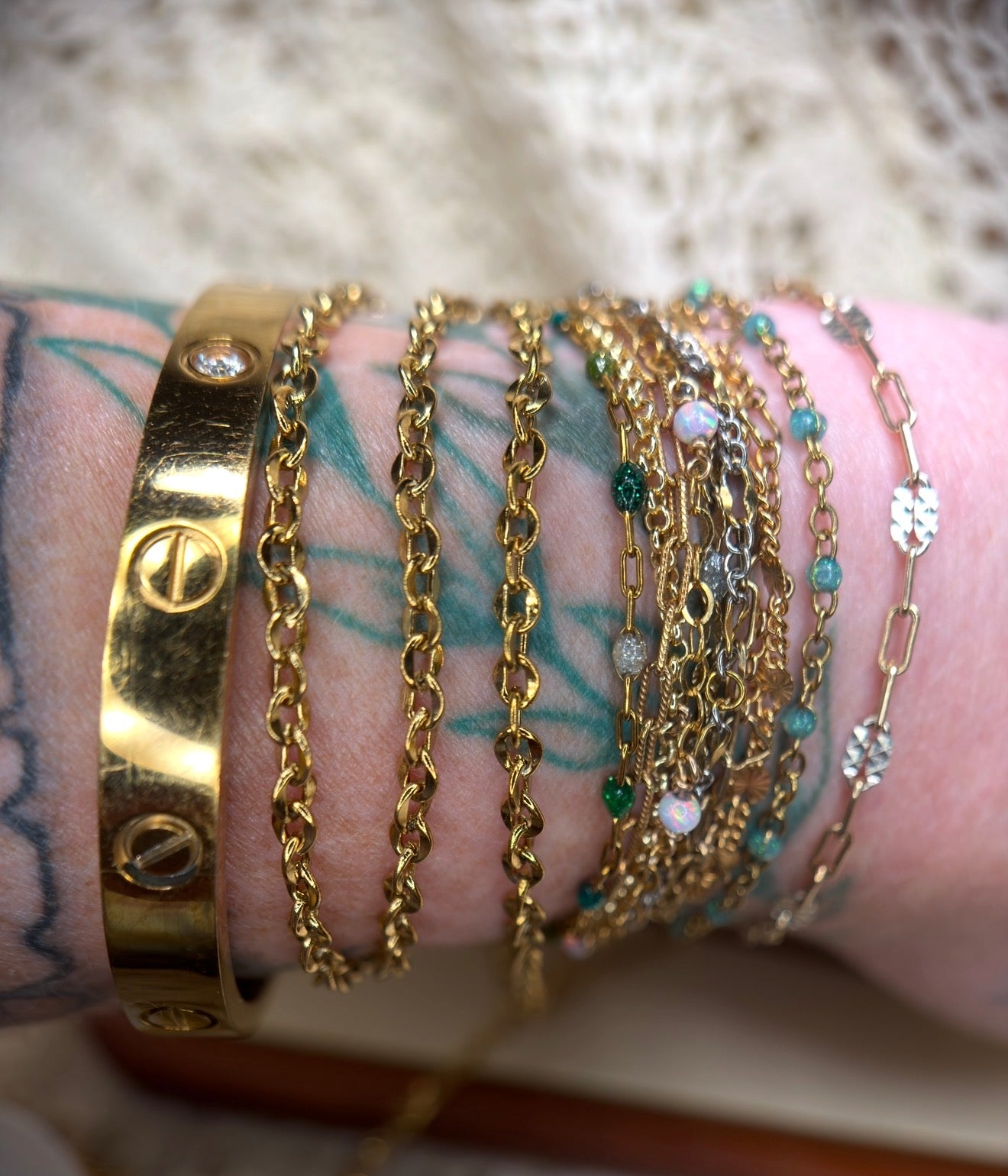 Stride | Open Link Dapped Chain

Available in 14K PVD Gold & 304 Stainless Steel