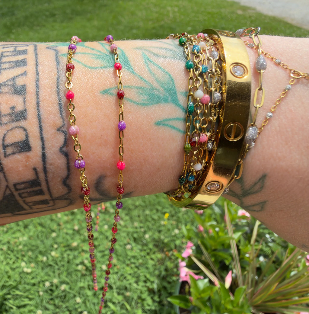 Cherry Cola Collection – 14K PVD Gold