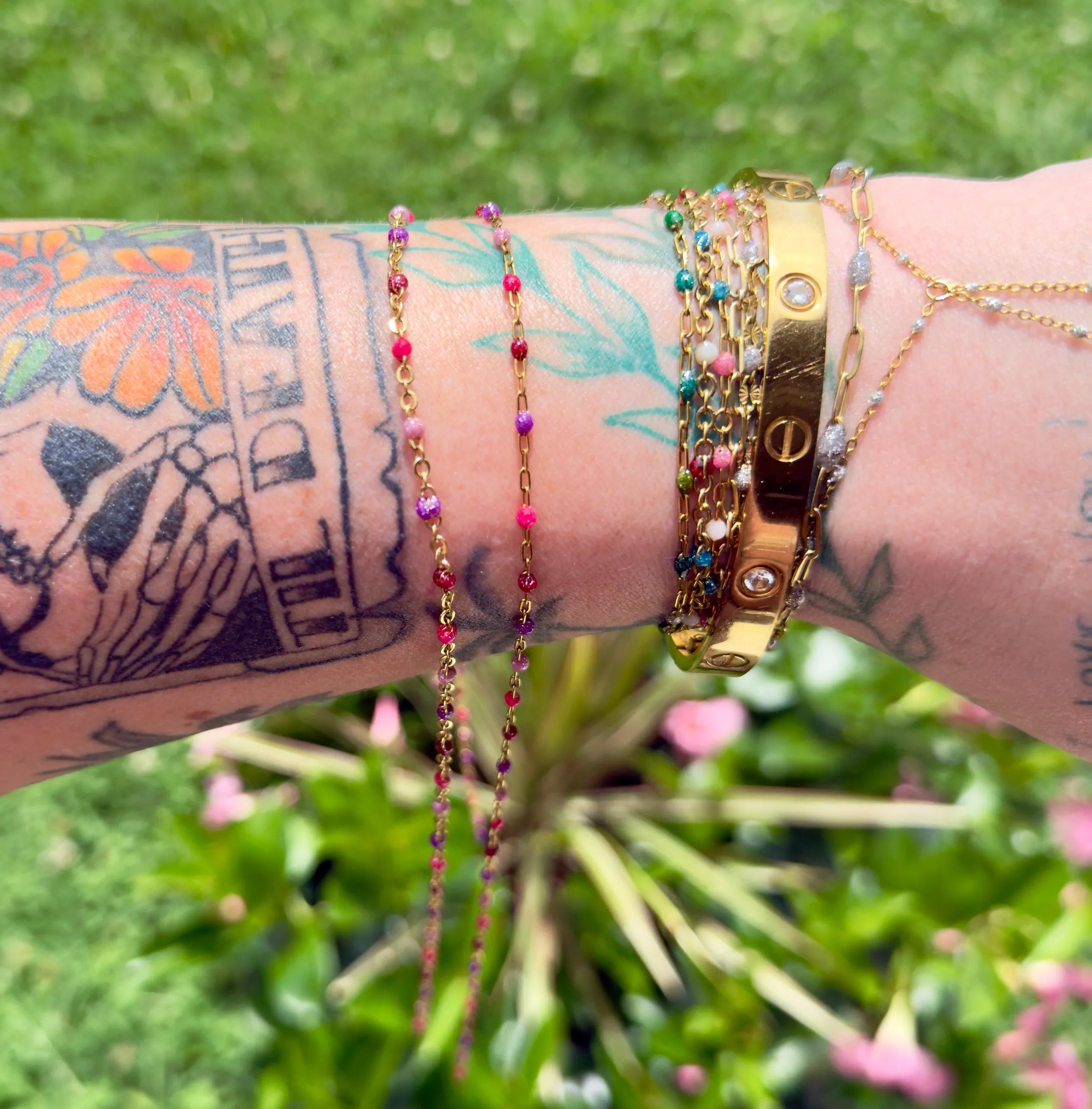 Cherry Cola Collection – 14K PVD Gold