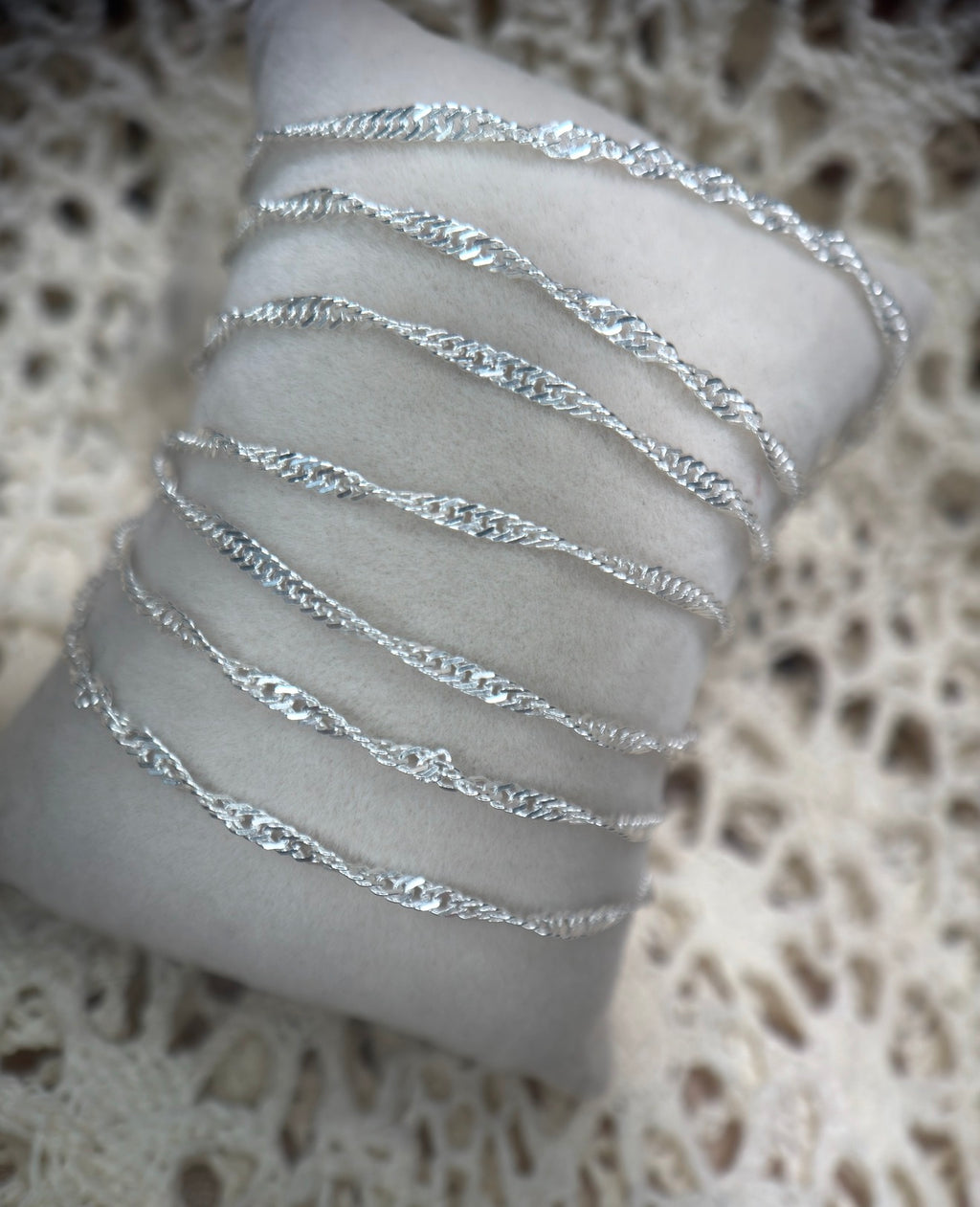 ✨ Twist & Shout | 2.4 mm Singapore Twist Chain ✨