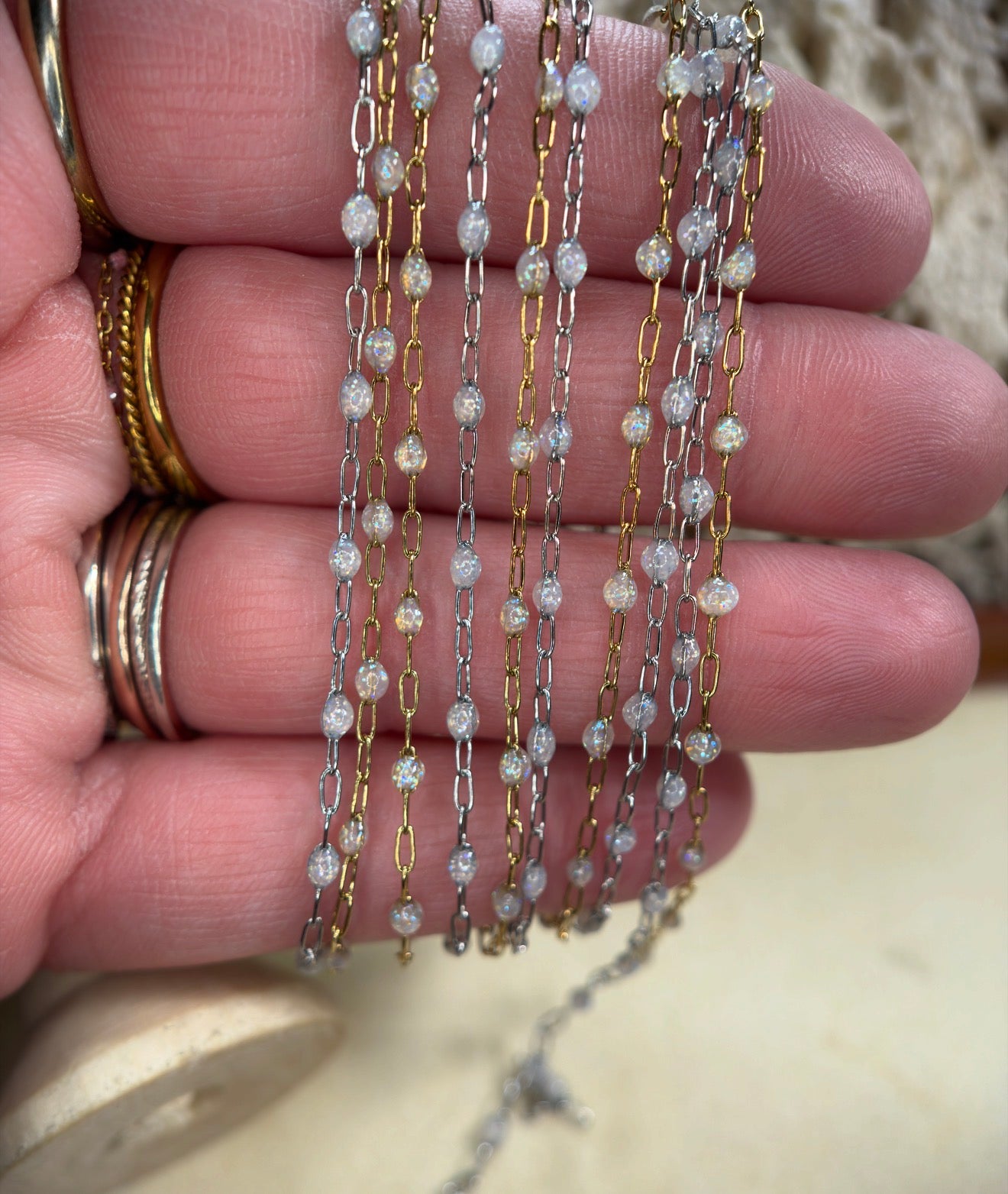 🌙 Moonstone Sunburst ✨
