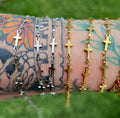 Cross Chain - PVD Gold / Stainless Steel