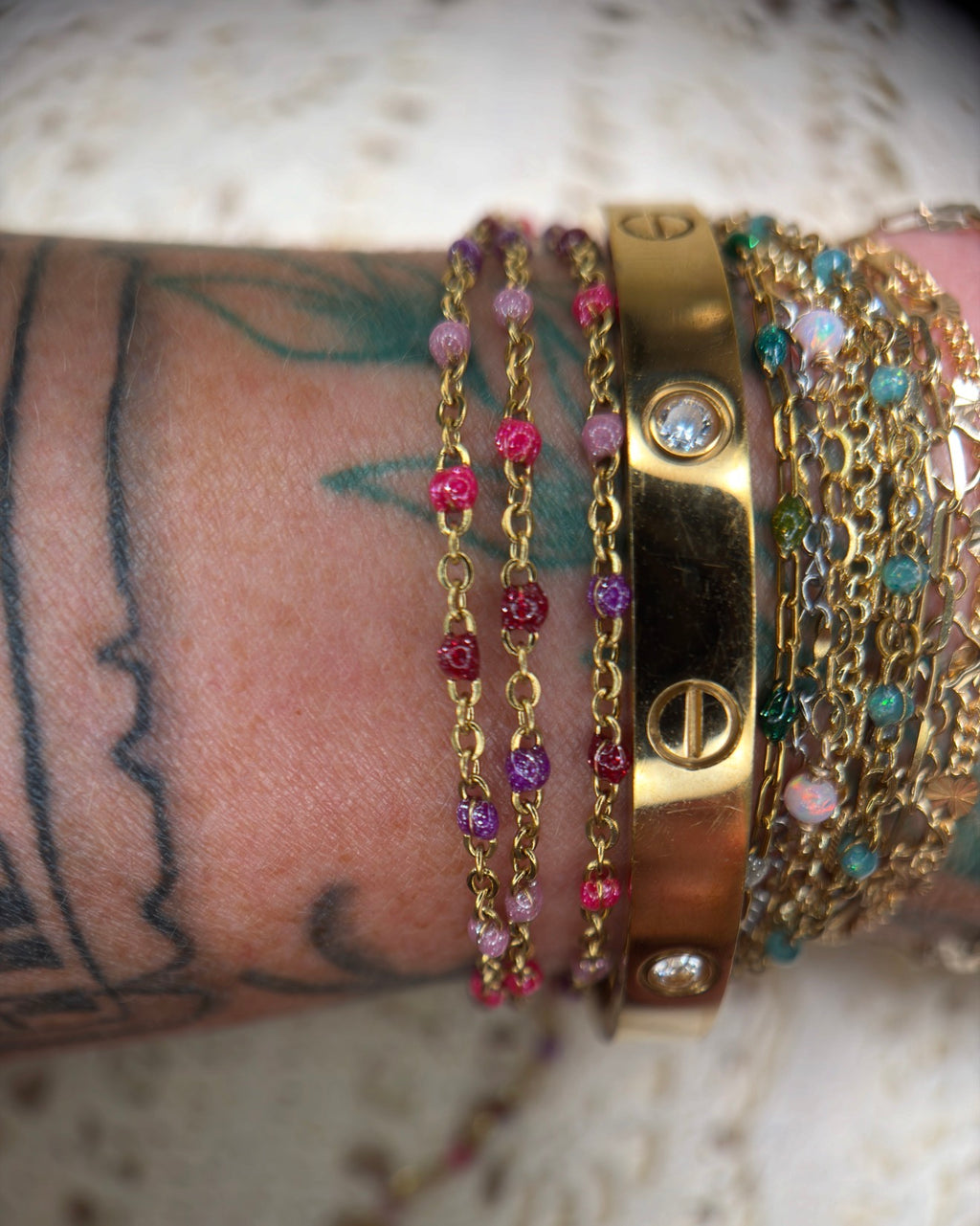 Cherry Cola Collection – 14K PVD Gold