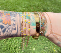 Daisy Days – 14K PVD Gold Floral Chain