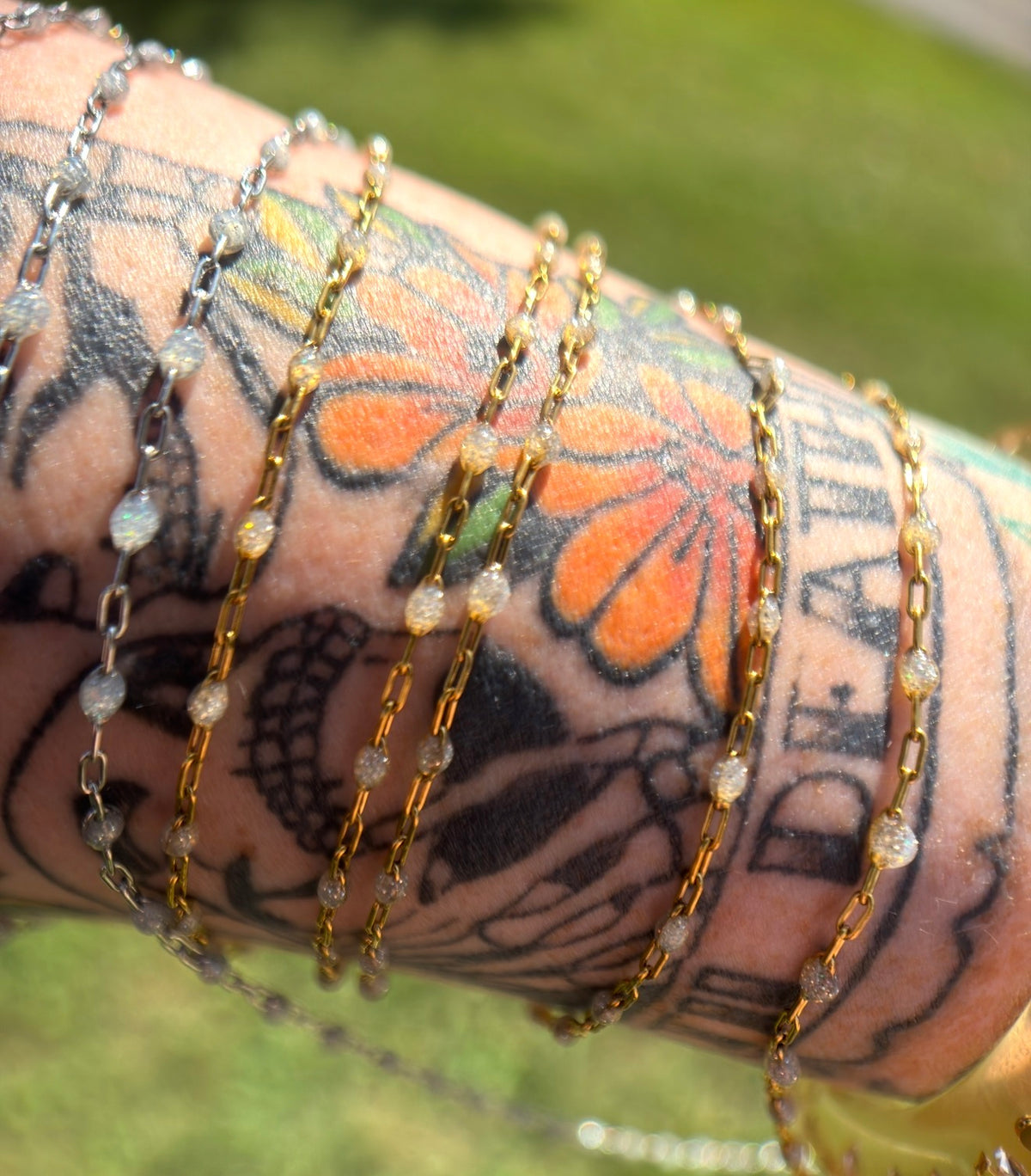 Frost — Sparkly  Sunburst Chain