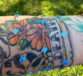 Blue Opal Lux | multicolor Clover