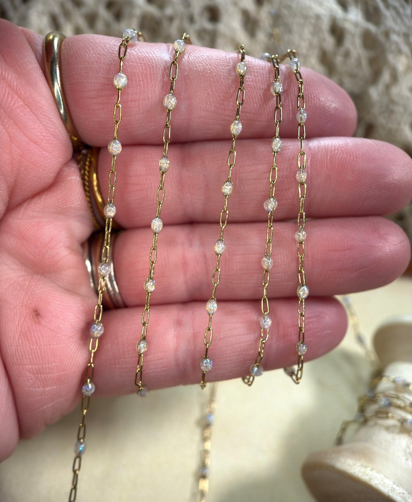 🌙 Moonstone Sunburst ✨