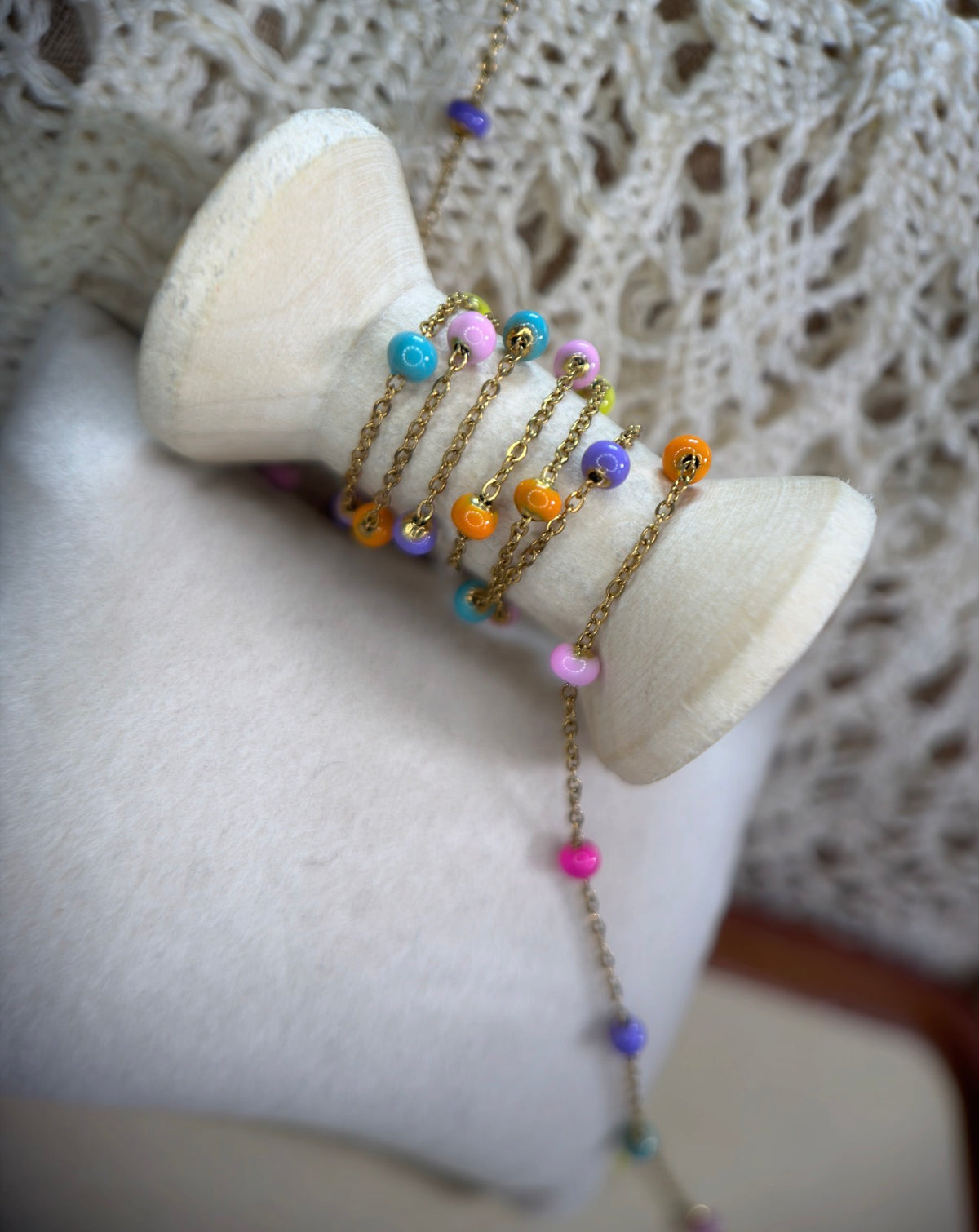 Neon Lights — Neon Enamel Satellite Chain