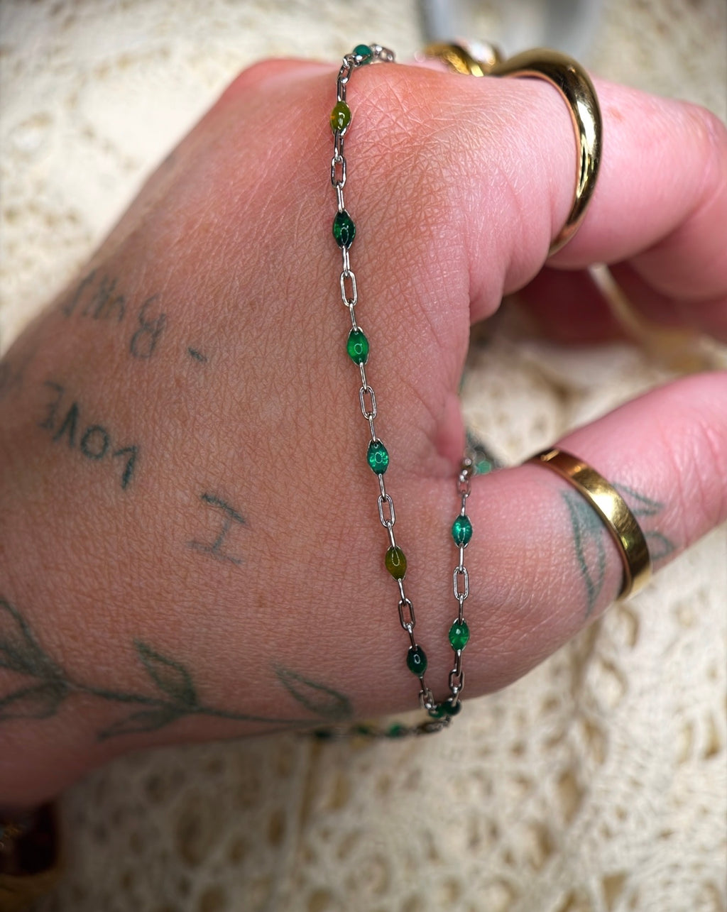 Green AF Sunburst Chain