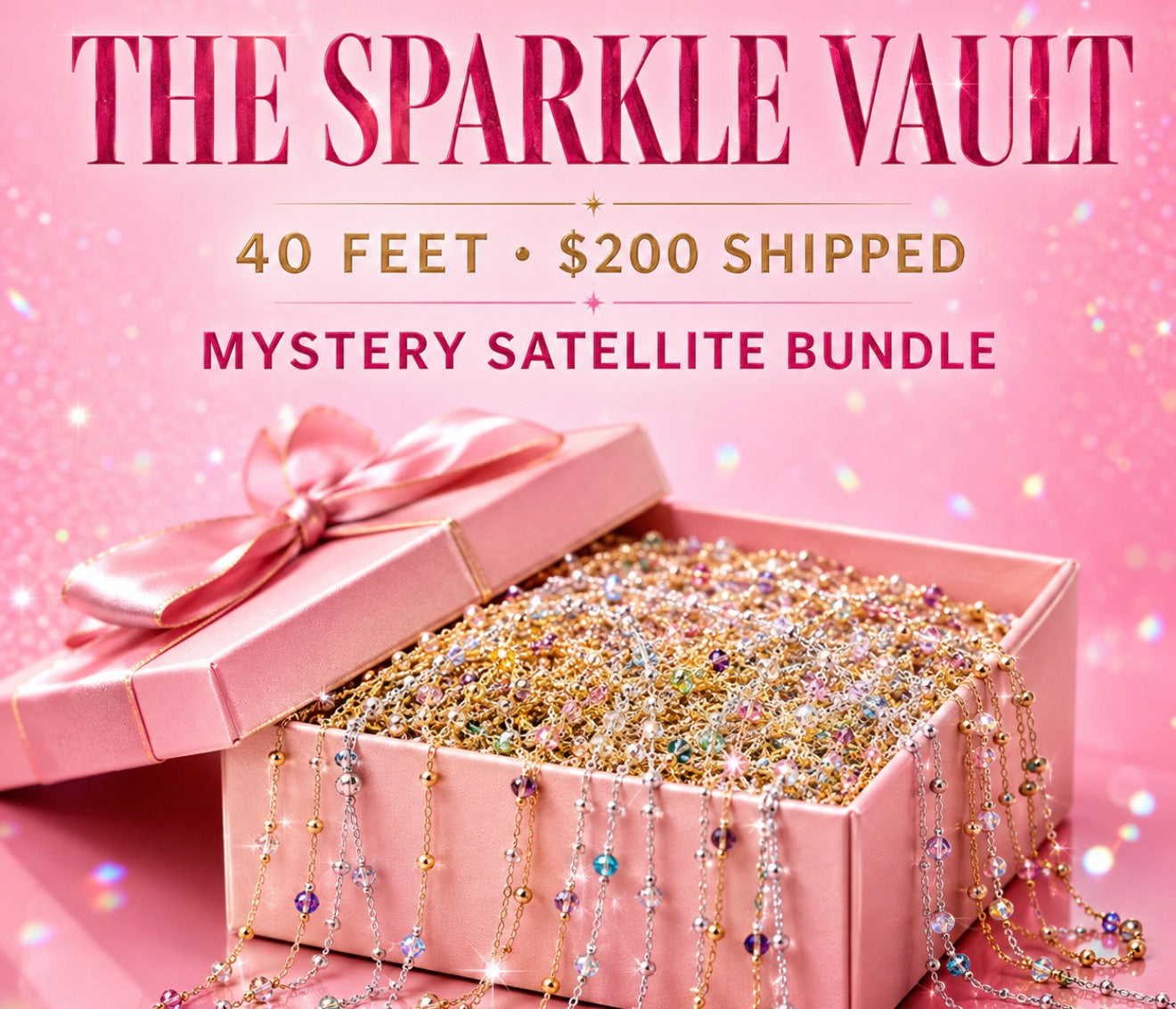 The Sparkle Vault Mystery Bundle ✨ 40 Feet