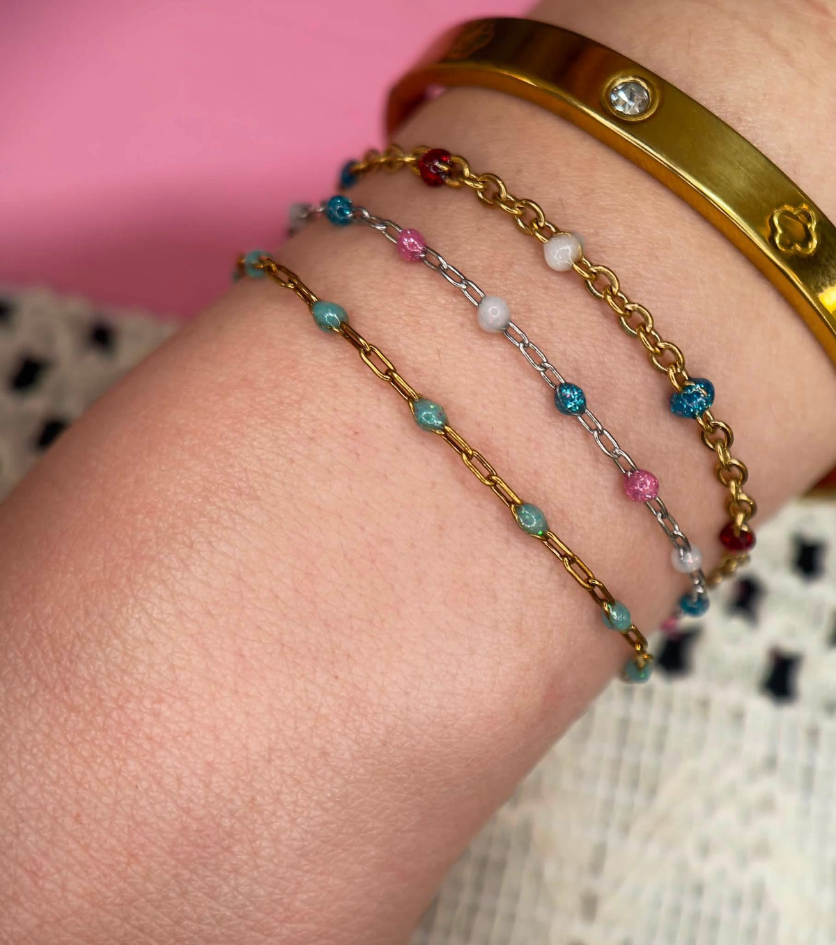 The Malibu | Stainless Silver Paper Clip Chain