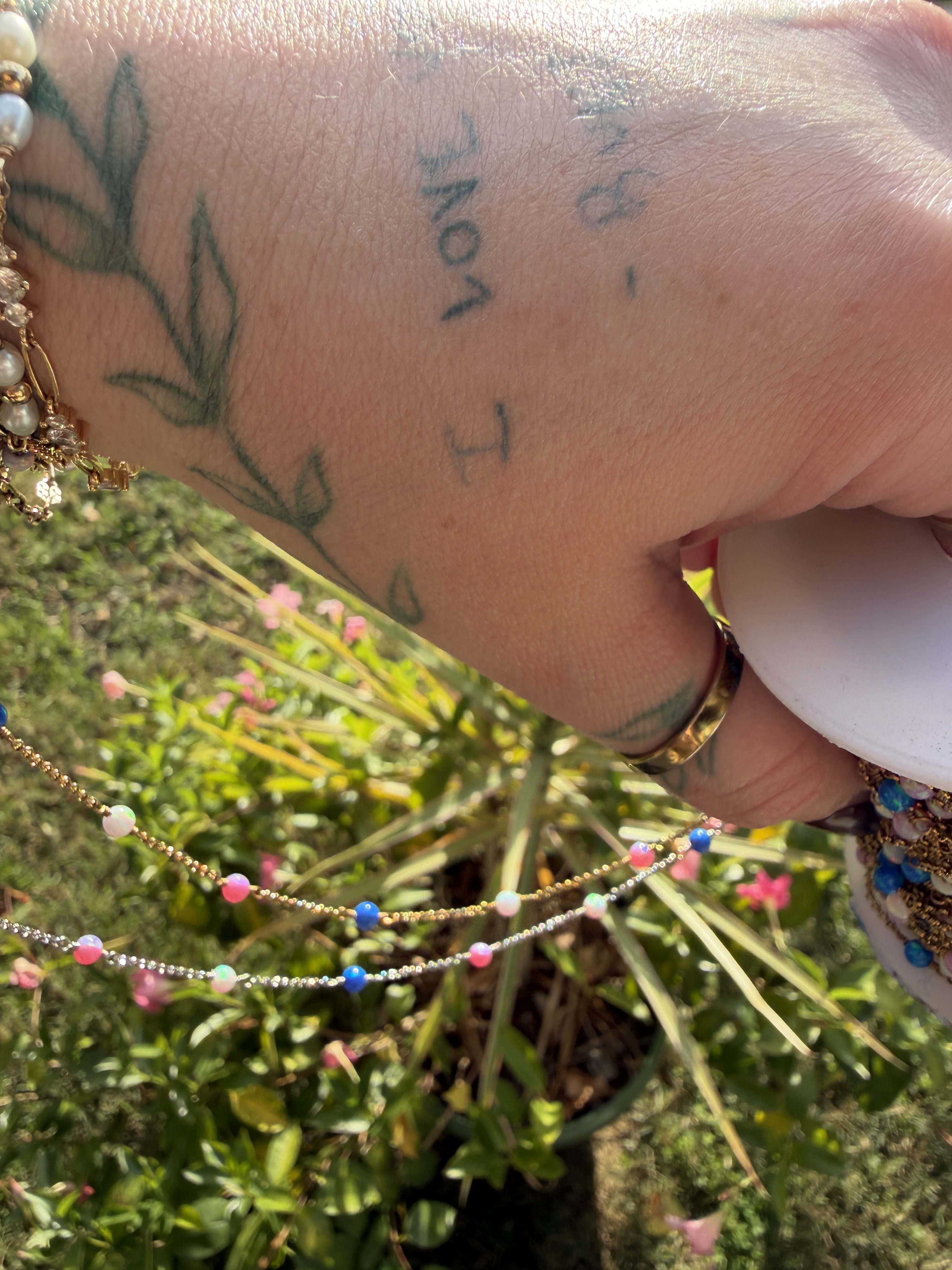 The Lilly Rose Tri-Colored Opalite™ Chain