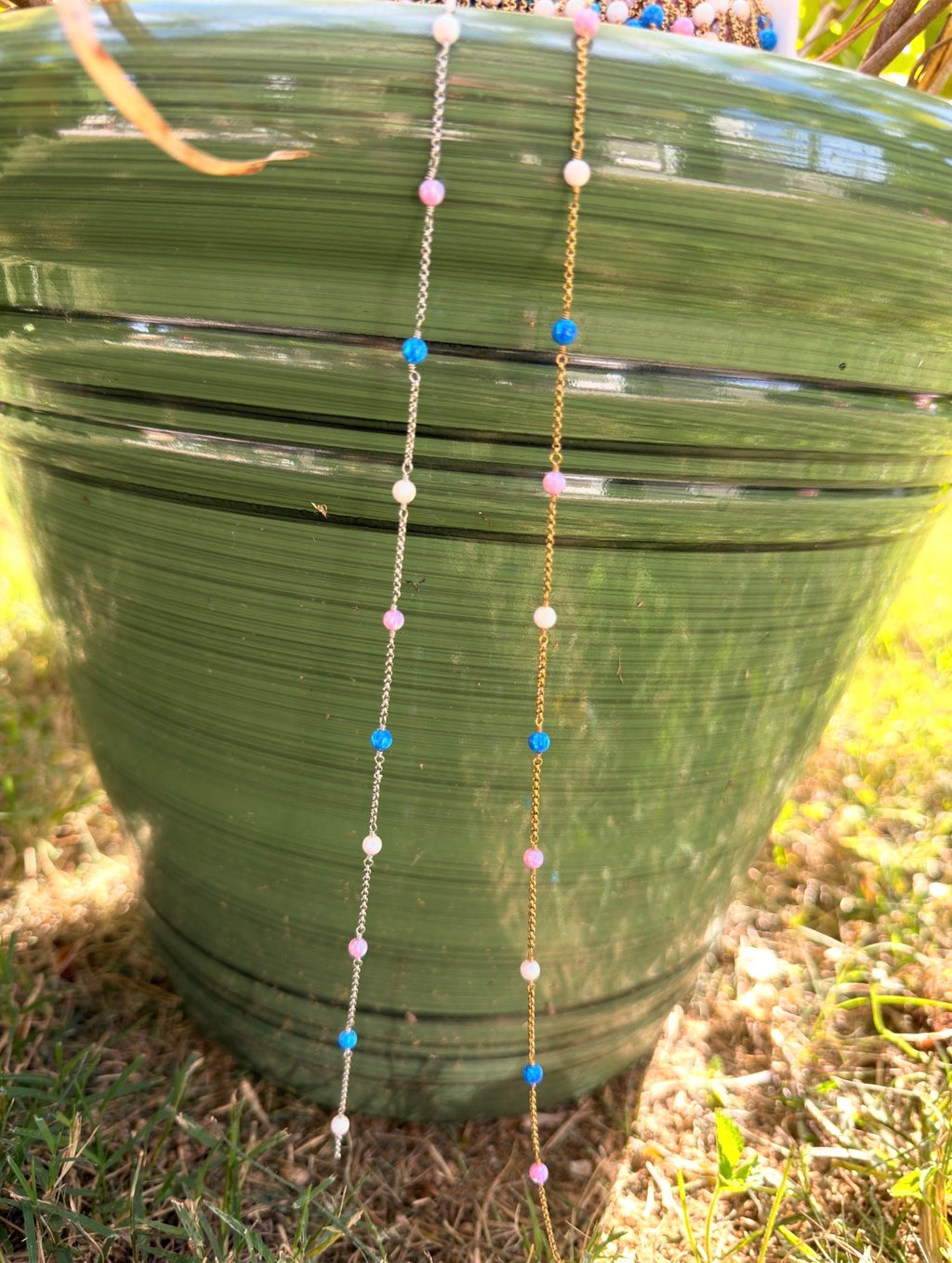 The Lilly Rose Tri-Colored Opalite™ Chain
