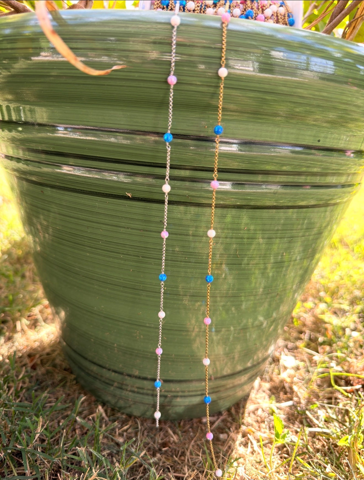 The Lilly Rose Tri-Colored Opalite™ Chain