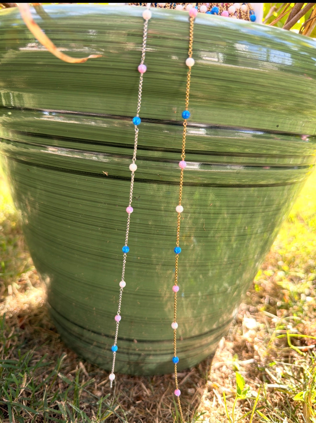The Lilly Rose Tri-Colored Opalite™ Chain