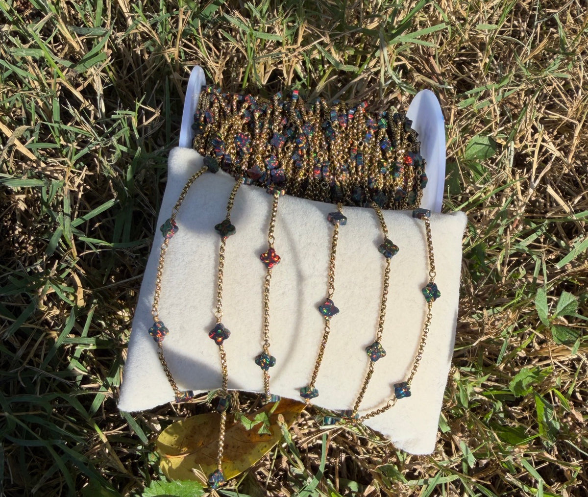 Fire Opal Radiance™ Rolo Chain