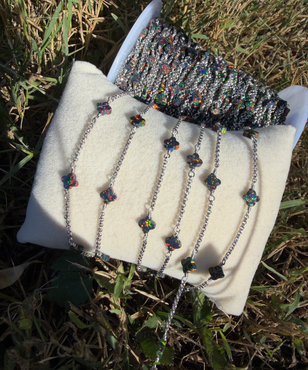 Fire Opal Radiance™ Rolo Chain