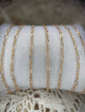 Gold Filled Long and Short Oval Chain