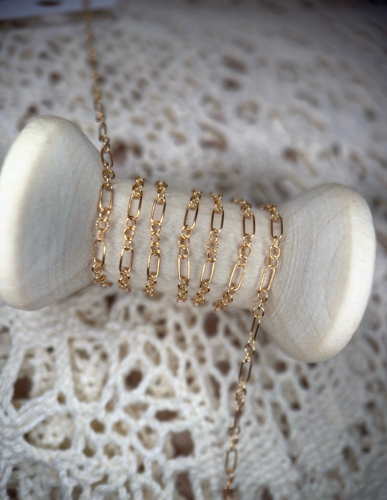 Gold Filled Long and Short Oval Chain
