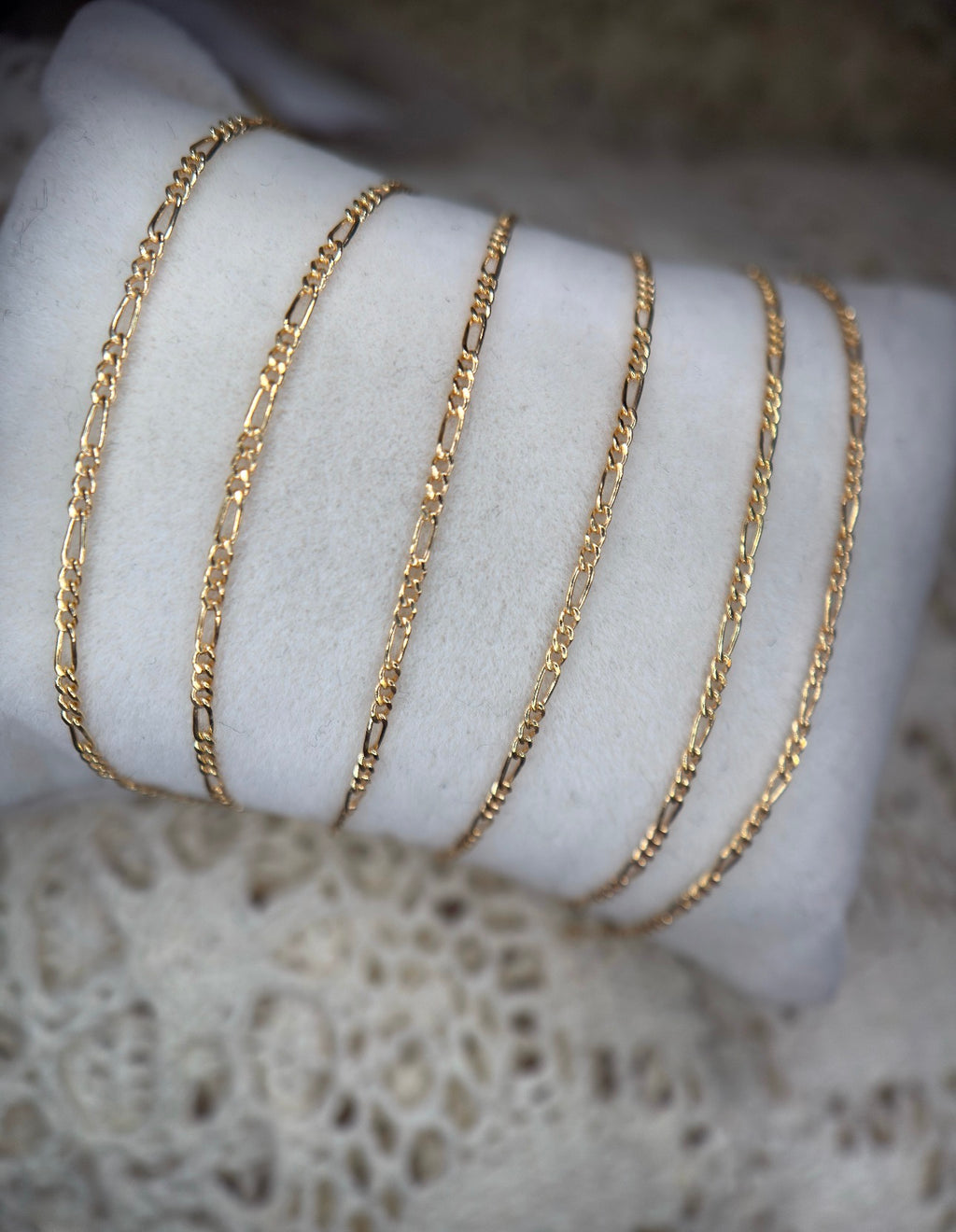Gold Filled Figaro Chain