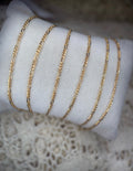 Gold Filled Figaro Chain