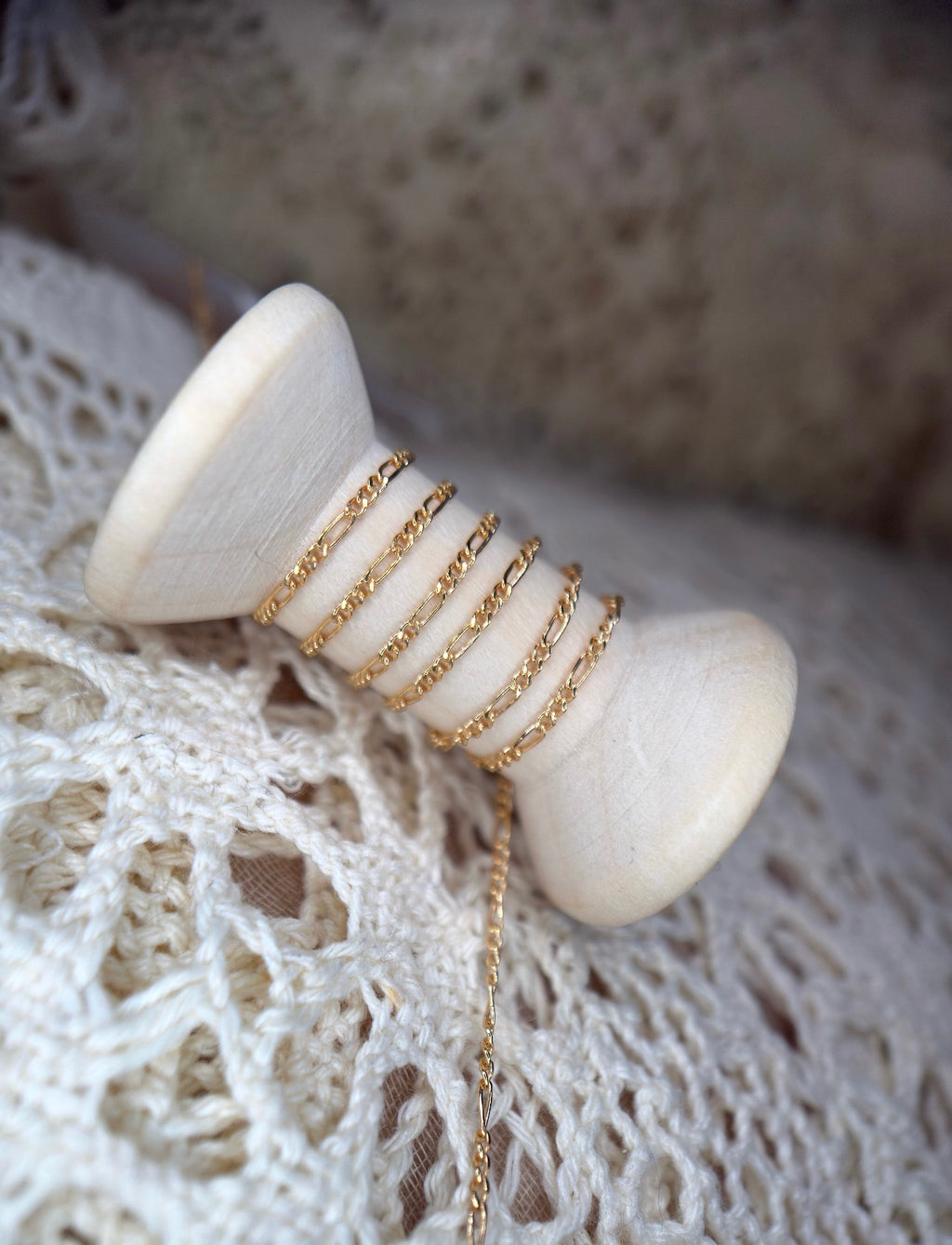 Gold Filled Figaro Chain